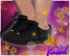 K| Black Sneakers