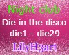 Die in the disco