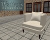 White Fabric Chair 2