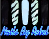 Blu&Bla Zebra V1 Nails