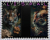 :A: Retreat Tiger Canvas