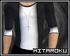 -H- White Shirt w/ Black