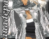 [A&P]silver long coat