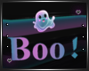Neon Halloween Boo