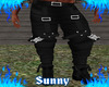 *SW*Black Suspender Pant