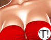 T! VDay Red Bodysuit
