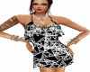 Black/White Party Dress