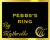 PEBBS'S RING