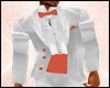 Coral and White Tux Jack