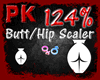 Butt/Hip Scaler 124% M/F