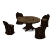 Rustic table seating