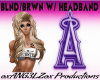 Blond/Brown w/ HeadBand