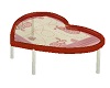 Ladybug Love Heart Table