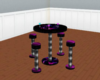 A club table w/ poses