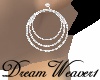 *DW1* Triple Hoop Earrin