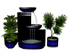 Black/Blue WaterFountain