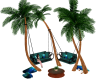Palm Tree swinging couch
