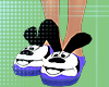 Purple Mickey Slippers