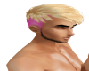 Male blonde & Pink Hair