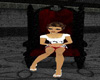 Red Black Throne w pose