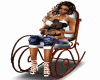 teddy rockin chair