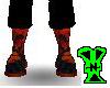 Red Toxic Shocker Boots