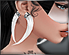 Earrings ♥ White