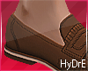 Couple Brown&W Loafers