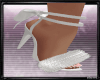 White shoes fur