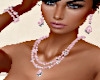 rose gold pearls 5pc
