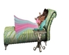Tropical Chaise/ cherrys