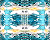 BLUE&YELL FLOWERED PANTS