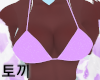 T|Bikini Top Purp