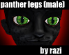 Black Panther Legs (M)