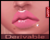 2G3. DRV46 Lips piercing