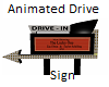 Animated Drive In Sign