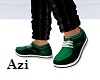 Green Suede Shoes M