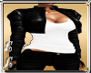 Black Jacket White Top