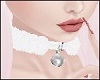 White FUR Collar