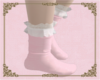 A: Pink n lace socks