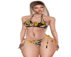 Yellow Hibiscus Bikini