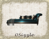 Teal Sunset Chaise