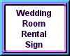 (MR) Room Rental Sign