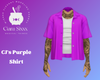 CJ's Purple Shirt