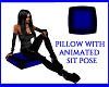 PILLOW WITH ANIMATED SIT