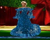 BLUE CHRISTMAS GOWN