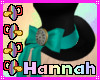 Turquoise Clock Top Hat 
