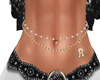 GOLD 'R' BELLY CHAIN