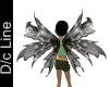 Black Star Fairy Wings