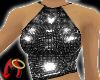 Hawt Metal Halter Black